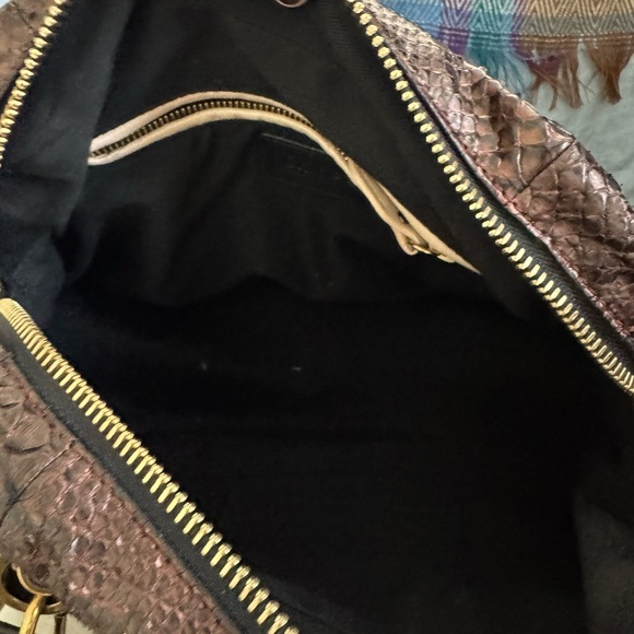 Chloe Gold Berry medium Paraty Python - Picture 5 of 5